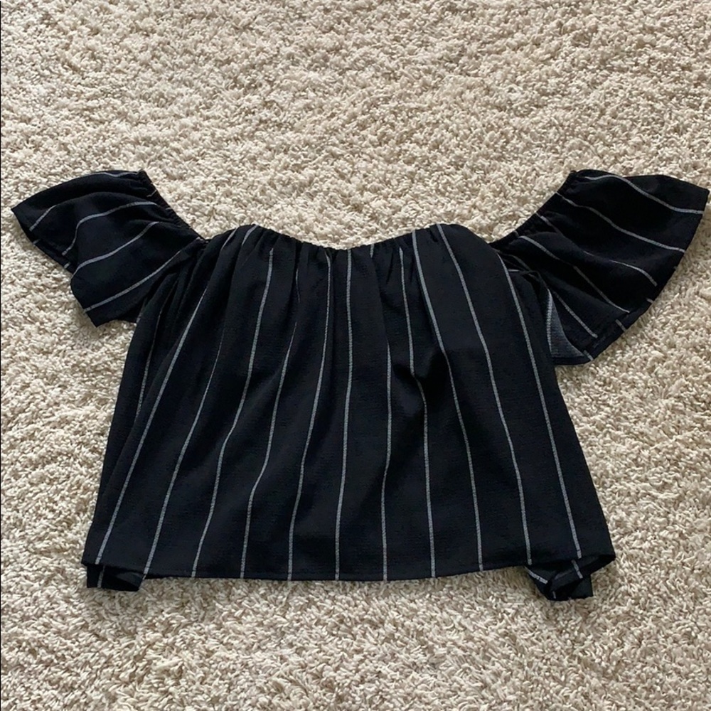 Strapless Off the Shoulder Top!